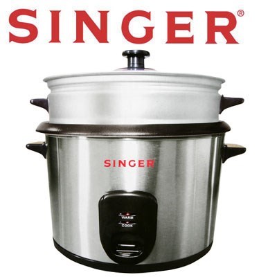 Singer 10 Cup Rice Cooker & Steamer