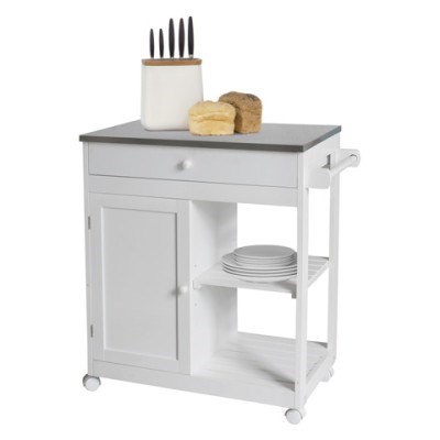 Buy In Out Kitchen Trolley With Stainless Steel Top Grays Australia