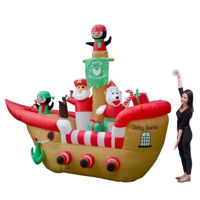 Christmas 2.8m Air-Powered Santa Pirate 