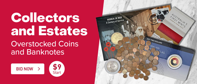 Coins and Bank Notes Sale