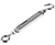 10 x Stainless Steel Hook & Eye Turnbuckles 5mm, Grade 316. Buyers Note - D