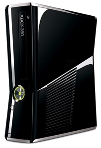 Microsoft Xbox 360 Slim E (Gloss Black)