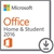 Office Home and Student 2016 ESD AUS - 1 PC (Download)