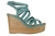 The Fable Collective Glazed Multi Strap Wedge
