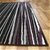 Modern Lines Rug Black, Grey, Cream, Purple 230x160cm