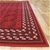 Traditional Red and Black Rug 230x160cm