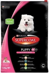 Supercoat Puppy with Real Meat 3.5kg