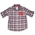 Osh Kosh B'gosh Boys Oshkosh Flannel Logo Embroidered Shirt