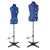 Adjustable Dressmaking Mannequin SZ8-14 - Blue