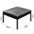 Gardeon 6 Piece Outdoor Wicker Sofa Set - Black