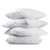 Giselle Bedding Set of 4 Medium & Firm Cotton Pillows