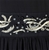 Zhouk Gold Stitched Beaded Waist Silk Dress