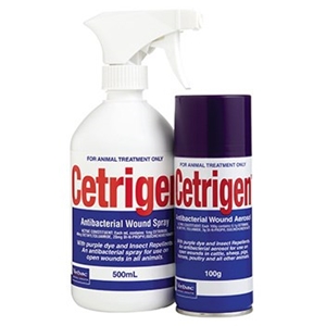 Cetrigen Antibacterial Wound Spray 100g