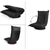 Artiss Swivel Foldable Floor Chair - Black