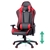 PU Leather & Mesh Reclining Office Desk Gaming Executive Chair - Red