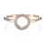 NEW Lulu Flamingo 9ct Solid Yellow Gold Natural Diamond Elixer Round Ring