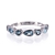 NEW Lulu Flamingo Sterling Silver London Blue Topaz and Topaz Evie Ring