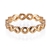 NEW Lulu Flamingo Yellow Gold Plated 925 Gold Hugs + Kisses Stackable Ring