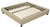 Luxury Mattress Single Size Bed Base Ensemble - Light Dove