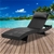 Gardeon Outdoor Wicker Sun Lounge - Black