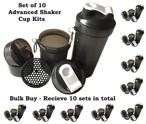 10x Advanced Protein Shaker Cup Sports D