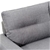 Artiss 4 Seater Linen Fabric Couch - Grey