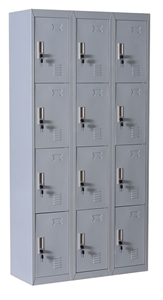 Twelve-Door Office Gym Shed Storage Lock