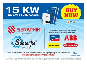 15 KW Solar PV System with Standard Inst