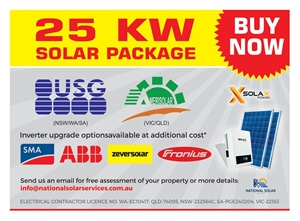 25 KW Solar PV System with Standard Inst