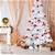 2.1M Christmas Tree With Ornaments - White