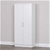 Multi-purpose Double Door Broom Cupboard - White