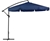 Wallaroo Cantilever Market umbrella 3.0m - Blue