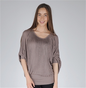 Living Doll Accordian Knit Top