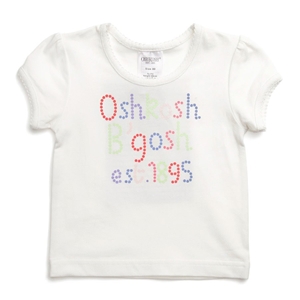 Osh Kosh B'gosh Baby Basics OKB Logo Tee