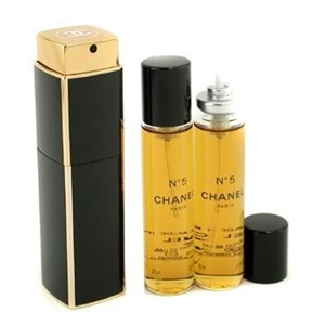 Chanel No.5 Eau De Parfum Purse Spray And 2 Refills - 3x20ml