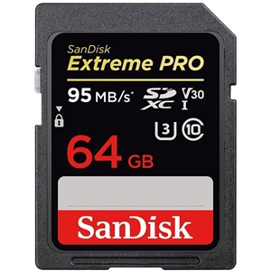 SanDisk 64GB Extreme PRO UHS-I SDXC Memo