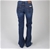 Calvin Klein Jeans Womens Classic Stretch High Rise Boot Cut Jeans