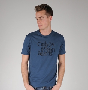 Calvin Klein Jeans Mens Short Sleeve Cal