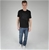 Calvin Klein Jeans Mens Short Sleeve Flocked Angle Logo T-Shirt