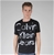 Calvin Klein Jeans Mens Short Sleeve Paint Logo T-Shirt