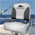 Seamanship Set of 2 Folding Swivel Boat Seats - Grey & Black