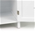 Artiss Kitchen Storage Buffet with Shelves - White