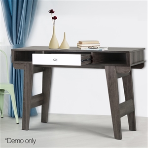 Artiss Console Table with Drawers - Dark