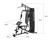 Powertrain Multi Station Home Gym with 45kg Weights Preacher Curl Pad
