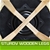 2x Oak Wood Bar Stool 72cm Leather LEILA - CREAM