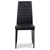 Artiss 4x Astra Dining Chairs Set Leather PVC Stretch Seater Chairs Black