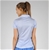 Herringbone Womens Sabine Stripe Short Sleeve Polo Shirt