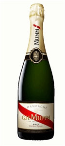 G.H. Mumm Champagne twin flute gift pack
