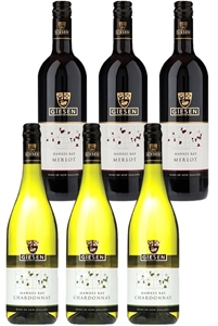 Giesen Merlot & Chardonnay (6 x 750mL) M