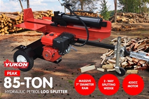 85 Ton Petrol Log Splitter Wood Cutter A